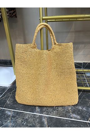 کیف دستی قهوه ای زنانه سایز متوسط İPLİK EVİM - کد 864463654