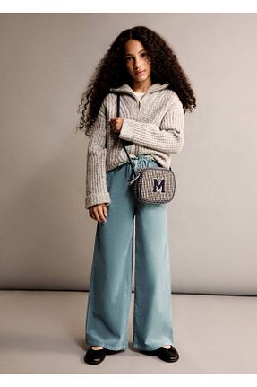 شلوار سبز بچه گانه پلی استر MANGO Kids - کد 864693280