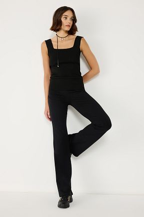 شلوار کرمگن مشکی زنانه Flare No Matter What - کد 864469127