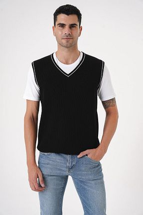 سوئیتر مشکی مردانه اکریلیک CHUBA - کد 864534751
