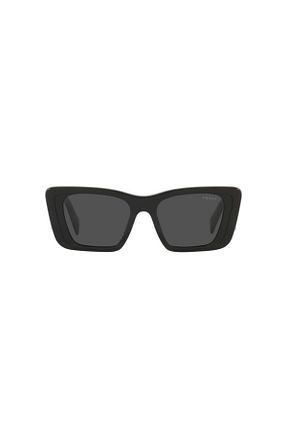 عینک آفتابی مشکی زنانه UV400 Prada - کد 341665650