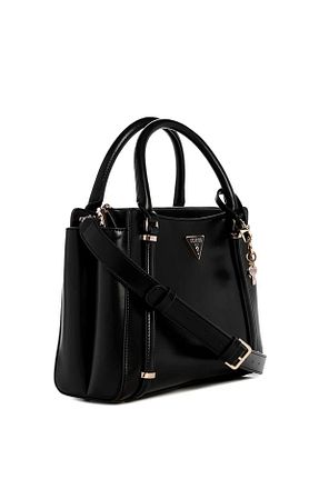 کیف دوشی مشکی زنانه Guess - کد 864563718