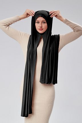 شال مشکی زنانه ویسکون Sonbaharmoda - کد 864575471