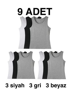 رکابی رنگی مردانه پنبه ای MODA YILDIZ - کد 888870390