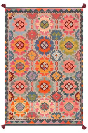 فرش رنگی قابل شستشو Rugs Modern Halı - کد 864604723