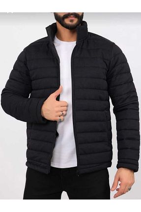 کاپشن مشکی مردانه رگولار ENDEİS COLLECTİON - کد 862048115