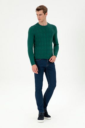 شلوار جین آبی مردانه پاچه تنگ U.S. Polo Assn. - کد 864651243