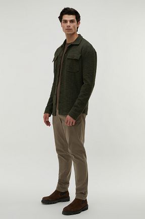 کت خاکی مردانه رگولار Mudo - کد 860107124