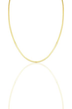 گردنبند نقره طلائی زنانه 925 عیار Söğütlü Silver - کد 337015904