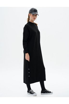 پلیور حجاب سرمه ای زنانه رگولار Kayra - کد 864656142