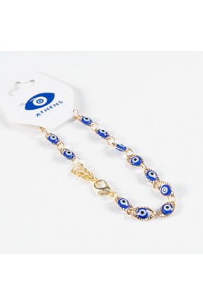 دستبند جواهر آبی زنانه سنگ طبیعی Bimotif - کد 838183634