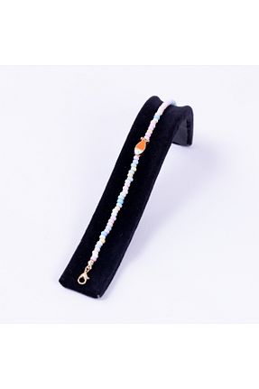 خلخال جواهر رنگی زنانه شیشه Bimotif - کد 742311407