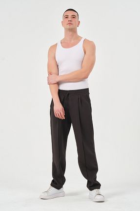 شلوار پارچه ای مشکی زنانه بلند RELAXL - کد 795535796