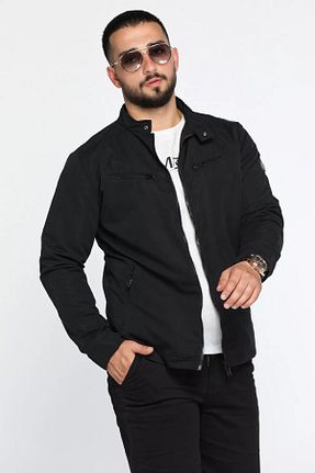 کاپشن مشکی مردانه رگولار MİSHAR İTALİA - کد 864715613