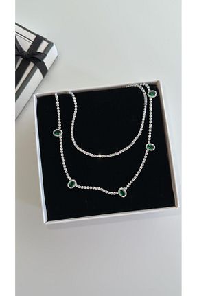 گردنبند استیل ( فولاد ) رنگی زنانه روکش طلا Atelier Duygu - کد 778734427