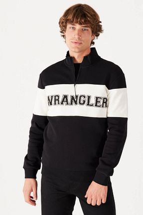 سوئیشرت طوسی مردانه ساده Wrangler - کد 773627938