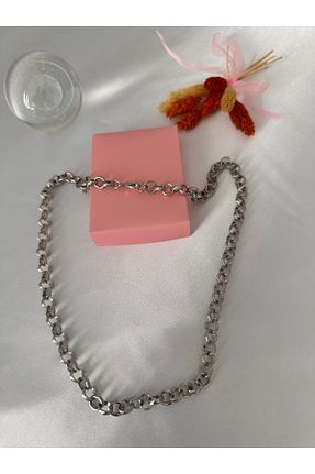 گردنبند جواهر زنانه فلزی Eloditakı - کد 864715303