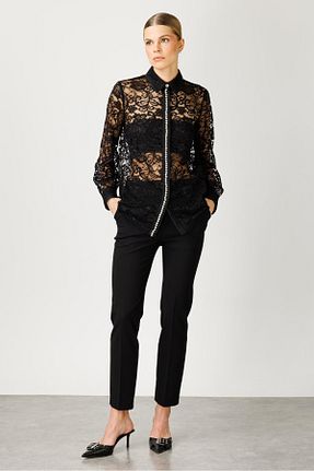پیراهن مشکی زنانه رگولار Moda İlgi - کد 834408790