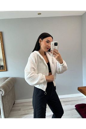 رویه سفید زنانه پنبه ای Sublime Butik - کد 864728665