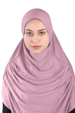 روسری بنفش پلی استر Ecardin - کد 864752305