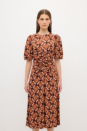 لباس نارنجی زنانه بافتنی adL - کد 859519240