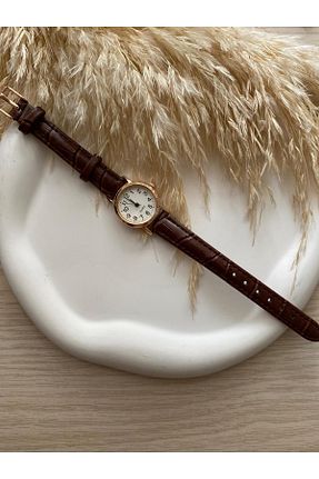 ساعت مچی قهوه ای زنانه 20-25 میلی متر QUARTZ - کد 864906618