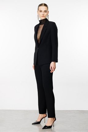 شلوار مشکی زنانه پارچه Moda İlgi - کد 843523708