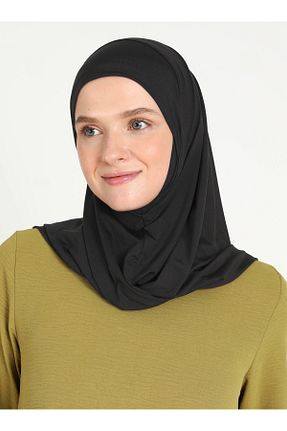 روسری مشکی ساده Ecardin - کد 864752893