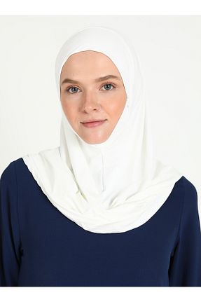 روسری بژ ساده Ecardin - کد 864752580