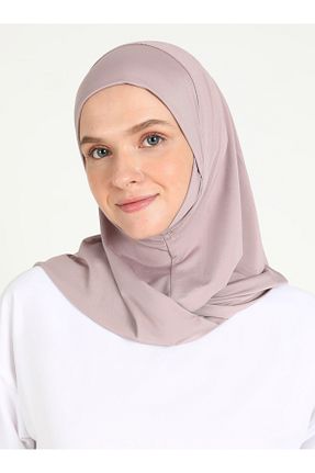 روسری طوسی ساده Ecardin - کد 864752603