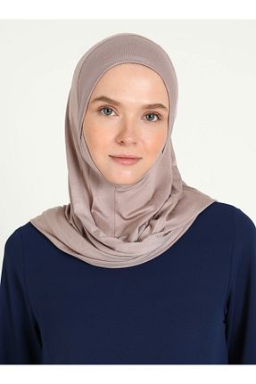 روسری طوسی ساده Ecardin - کد 864752605