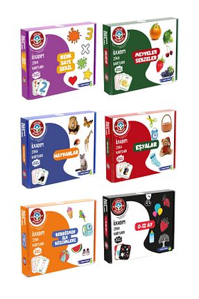 کتب فعالیتی و آموزشی 0 - 3 سال Çocuk Akademi - کد 286152479