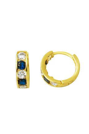 گوشواره طلا طلائی بچه گانه 14 عیار Bilezikci - کد 35180595