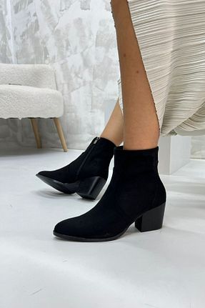 بوت / نیم بوت مشکی زنانه جیر inizio - کد 858673215