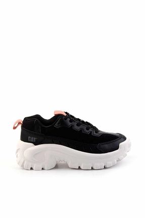 کفش اسنیکر مشکی زنانه بند دار Caterpillar - کد 864375440