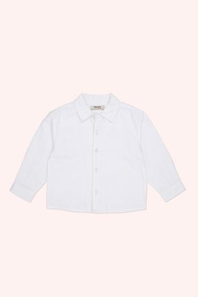 پیراهن سفید بچه گانه رگولار Panço - کد 845315728