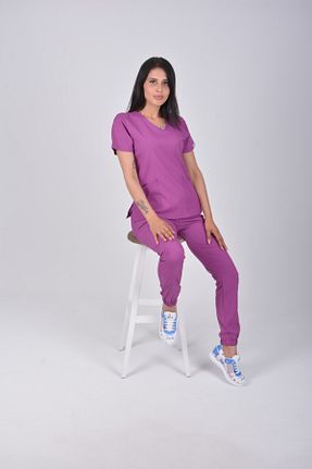 لباس ایمنی کار بنفش Nur Medikal Giyim - کد 864909994
