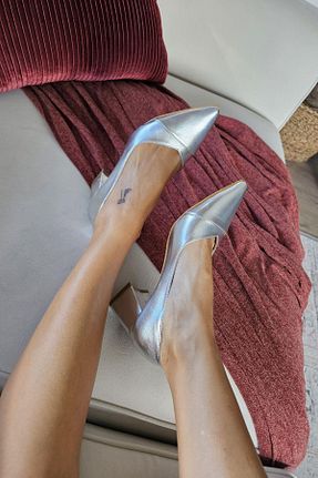 کفش کلاسیک زنانه چرم خالص TOPUKLA - کد 864791254