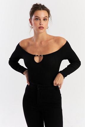 بلوز مشکی زنانه ساده Cool & Sexy - کد 861594118
