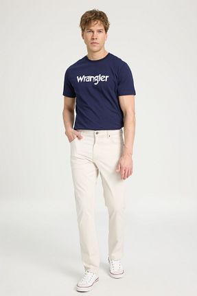 شلوار جین سرمه ای مردانه پاچه تنگ Wrangler - کد 656161497