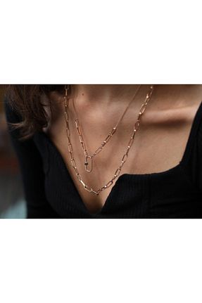 گردنبند طلا زرد زنانه 14 عیار Reis Kuyumculuk - کد 83176734