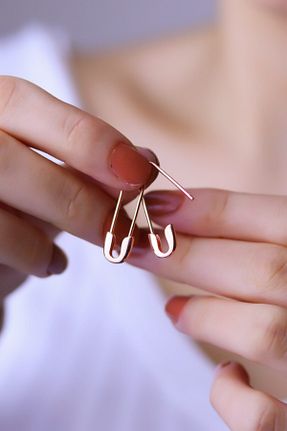 گوشواره نقره صورتی زنانه 925 عیار MySilvers - کد 132125452