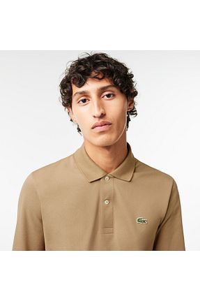 پولوشرت قهوه ای مردانه پنبه ای Lacoste - کد 769644899