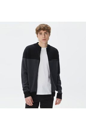 پلیور طوسی مردانه ساده Lacoste - کد 793870980