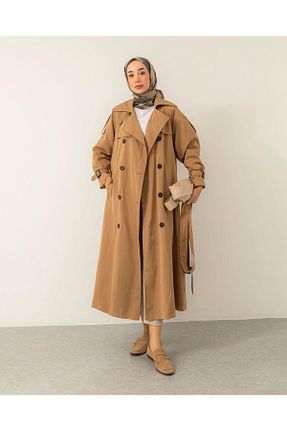 ترنچکت بژ زنانه بدون آستر Meri Store - کد 852970858