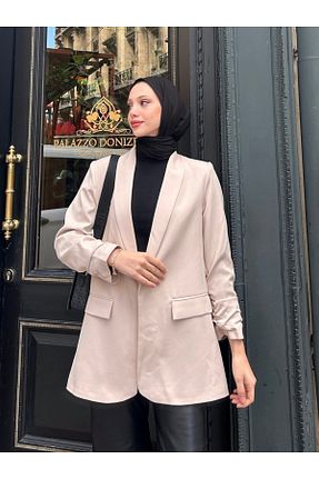 کت حجاب بژ زنانه رگولار TANISA - کد 863511767