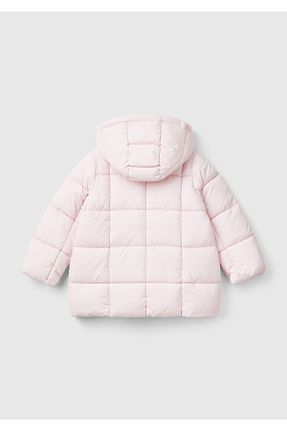 کاپشن صورتی بچه گانه رگولار United Colors of Benetton - کد 863526962