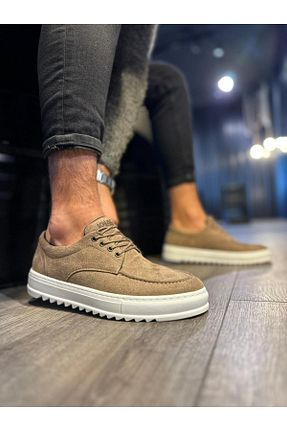 کفش کژوال قهوه ای مردانه چرم مصنوعی Shine Leather - کد 901552615