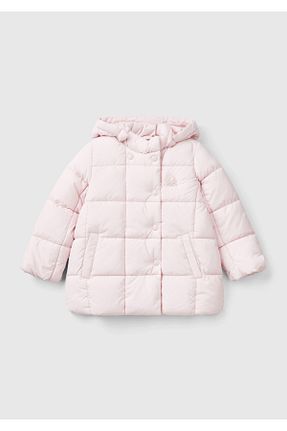 کاپشن صورتی بچه گانه رگولار United Colors of Benetton - کد 863526962