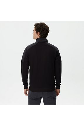 سوئیشرت مشکی مردانه ساده Lacoste - کد 781821637
